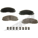 Purchase AGNA BRAKES - CXD1589 - Front Ceramic Pads