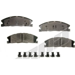 Order Front Ceramic Pads by AGNA BRAKES - CXD1611 For Your Vehicle