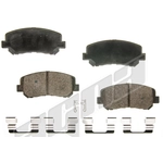Order Front Ceramic Pads by AGNA BRAKES - CXD1623 For Your Vehicle