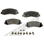 Order Front Ceramic Pads by AGNA BRAKES - CXD1631A For Your Vehicle