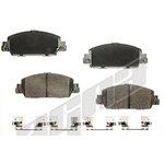 Order Front Ceramic Pads by AGNA BRAKES - CXD1654 For Your Vehicle