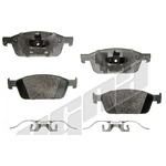 Order Front Ceramic Pads by AGNA BRAKES - CXD1668 For Your Vehicle