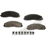 Order Front Ceramic Pads by AGNA BRAKES - CXD1680 For Your Vehicle