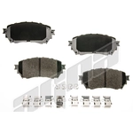 Order Front Ceramic Pads by AGNA BRAKES - CXD1711 For Your Vehicle