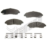 Order Front Ceramic Pads by AGNA BRAKES - CXD1723 For Your Vehicle