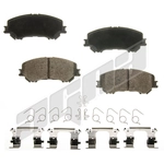 Order AGNA BRAKES - CXD1737 - Front Ceramic Pads For Your Vehicle