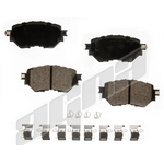 Order Front Ceramic Pads by AGNA BRAKES - CXD1759 For Your Vehicle
