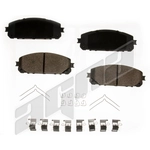 Order Front Ceramic Pads by AGNA BRAKES - CXD1843 For Your Vehicle
