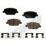 Order Front Ceramic Pads by AGNA BRAKES - CXD1886 For Your Vehicle