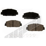 Order Front Ceramic Pads by AGNA BRAKES - CXD2036 For Your Vehicle