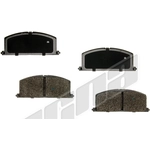 Order Front Ceramic Pads by AGNA BRAKES - CXD242 For Your Vehicle