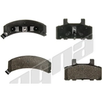 Order Front Ceramic Pads by AGNA BRAKES - CXD369 For Your Vehicle