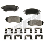 Order Front Ceramic Pads by AGNA BRAKES - CXD462 For Your Vehicle