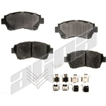 Order Front Ceramic Pads by AGNA BRAKES - CXD476 For Your Vehicle