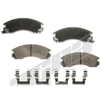 Order Front Ceramic Pads by AGNA BRAKES - CXD530 For Your Vehicle