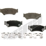 Order Front Ceramic Pads by AGNA BRAKES - CXD556 For Your Vehicle