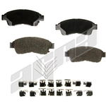 Order Front Ceramic Pads by AGNA BRAKES - CXD562 For Your Vehicle