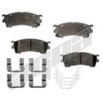Order Front Ceramic Pads by AGNA BRAKES - CXD637 For Your Vehicle