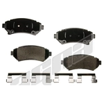 Order Front Ceramic Pads by AGNA BRAKES - CXD699 For Your Vehicle