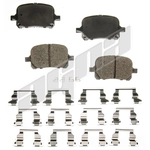 Order Front Ceramic Pads by AGNA BRAKES - CXD707 For Your Vehicle