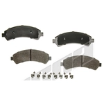 Order Front Ceramic Pads by AGNA BRAKES - CXD726 For Your Vehicle