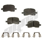 Order Front Ceramic Pads by AGNA BRAKES - CXD741 For Your Vehicle