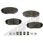 Order Front Ceramic Pads by AGNA BRAKES - CXD793 For Your Vehicle