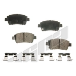 Order Front Ceramic Pads by AGNA BRAKES - CXD822 For Your Vehicle
