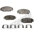 Order Front Ceramic Pads by AGNA BRAKES - CXD829 For Your Vehicle