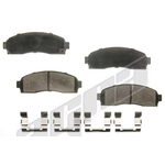 Order AGNA BRAKES - CXD833 - Front Ceramic Pads For Your Vehicle