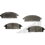 Order Front Ceramic Pads by AGNA BRAKES - CXD855 For Your Vehicle