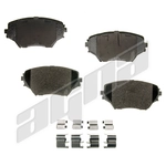 Order Front Ceramic Pads by AGNA BRAKES - CXD862 For Your Vehicle
