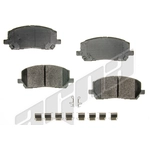 Order Front Ceramic Pads by AGNA BRAKES - CXD884 For Your Vehicle