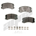 Order Front Ceramic Pads by AGNA BRAKES - CXD904 For Your Vehicle