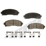 Order Front Ceramic Pads by AGNA BRAKES - CXD913 For Your Vehicle
