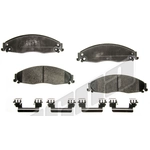 Order Front Ceramic Pads by AGNA BRAKES - CXD921 For Your Vehicle