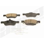 Order Front Ceramic Pads by AGNA BRAKES - PLD1047C For Your Vehicle