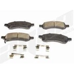 Order Front Ceramic Pads by AGNA BRAKES - PLD1169AC For Your Vehicle