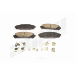 Order Front Ceramic Pads by AGNA BRAKES - PLD1324C For Your Vehicle