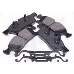 Order Front Ceramic Pads by AGNA BRAKES - PLD1455C For Your Vehicle
