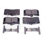 Order Front Ceramic Pads by AGNA BRAKES - PLD1586C For Your Vehicle