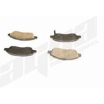 Order Front Ceramic Pads by AGNA BRAKES - PLD1592C For Your Vehicle