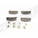 Order Front Ceramic Pads by AGNA BRAKES - PLD242C For Your Vehicle