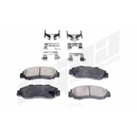 Order Front Ceramic Pads by AGNA BRAKES - PLD503C For Your Vehicle