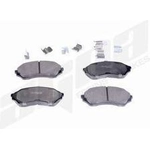 Order Front Ceramic Pads by AGNA BRAKES - PLD798C For Your Vehicle