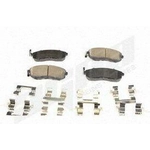 Order Front Ceramic Pads by AGNA BRAKES - PLD815AC For Your Vehicle