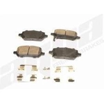 Order Front Ceramic Pads by AGNA BRAKES - PLD956C For Your Vehicle