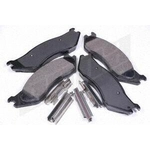 Order Front Ceramic Pads by AGNA BRAKES - PLD966C For Your Vehicle