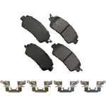 Order AKEBONO - ACT1852 - Front Disc Brake Pads For Your Vehicle
