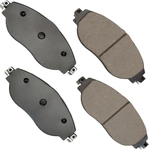 Order Front Ceramic Pads by AKEBONO - EUR1633 For Your Vehicle